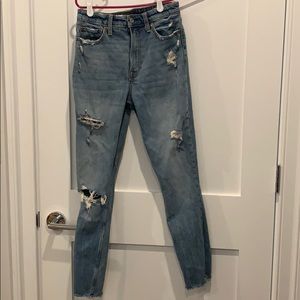 Abercrombie skinny high rise jeans
